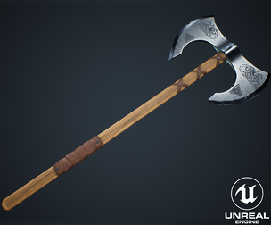 Viking Weapons - Large Axe I
