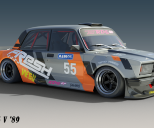ВАЗ 2105 V '89 With Widebody kit