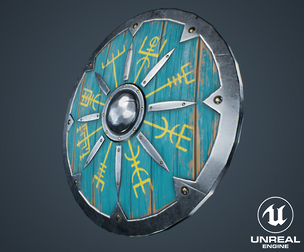 Viking Weapons - Curved Shield V