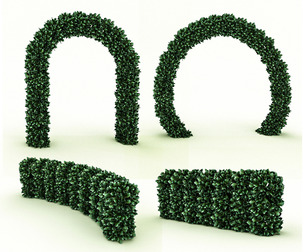 Garden Material 3D model