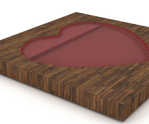 3D jakuzi model hearth model