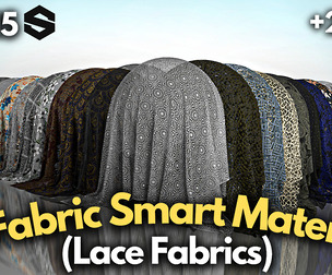 2 Lace Fabric smart materials #Vol.15