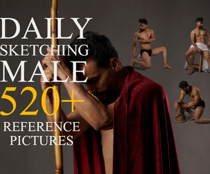 520+ Daily Sketching Male Reference Pictures