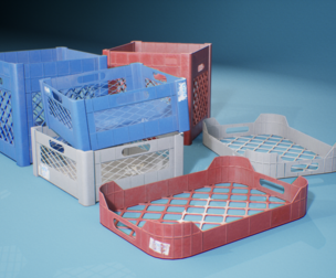 FREE Game-ready Plastic Crate Set