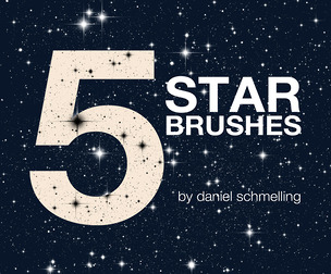 5x Star Brushes