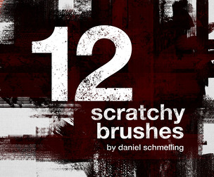 12x Scratchy Brushes