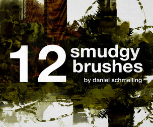 12x Smudgy Brushes