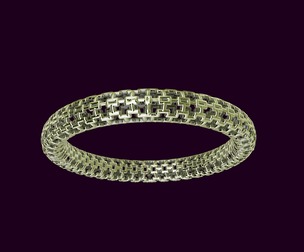 Contemporary Turkish Jali Ring