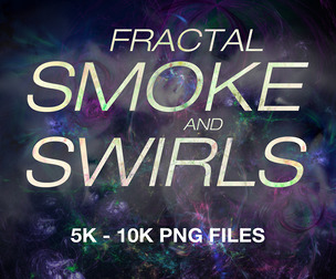 30x Fractal Smoke and Swirls