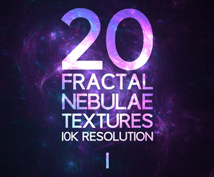 20x Fractal Nebulae Textures I