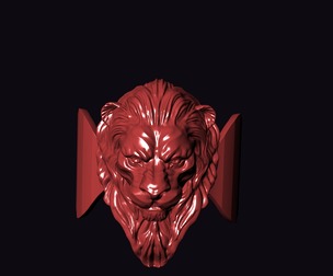 Designer Shank Lion Ring 123