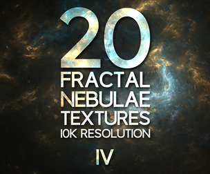 20x Fractal Nebulae Textures IV