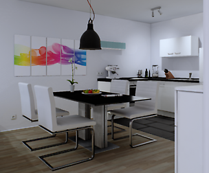 ThreeDee: Modern Flat Interior