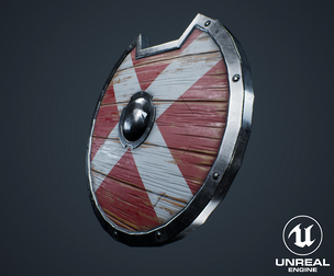 Viking Weapons - Curved Shield III