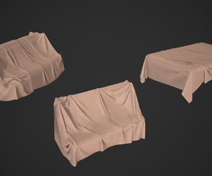 Table Cloth Drapery