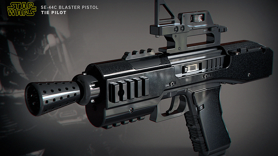 SE-44C BLASTER PISTOL