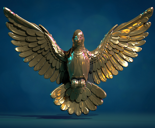 Pigeon Sculpture