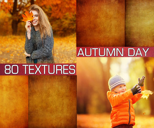 80 Autumn textures, Fall Fine art portrait texture