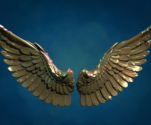 Wings sculpture