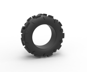 Offroad tire 81 Scale 1:25