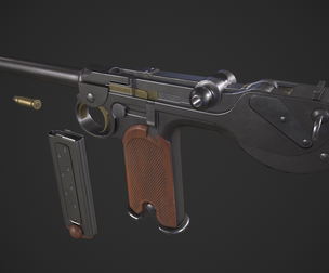 Borchardt C93 Pistol