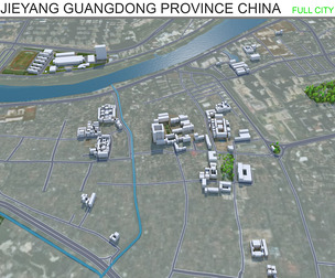 Jieyang Guangdong Province China 55km