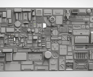 Sci fi trim sheets 2