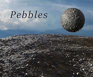 Pebbles tileable texture set 3D model