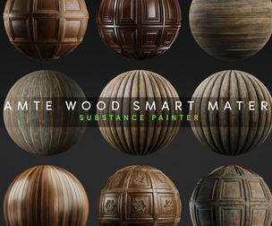 Ultimate Wood Smart Materials Substance 3d painter