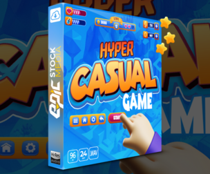 Hyper Casual Game UI
