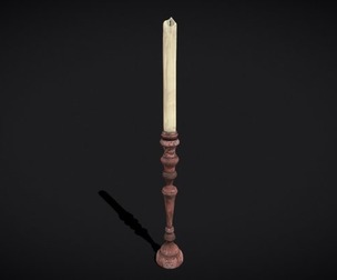 Elegant Slim Candle