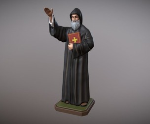 ESTATUA SAN CHABEL - CHÁRBEL MAKHLOUF