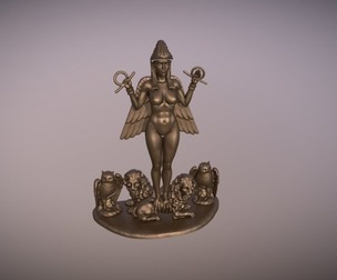 Lilith statue 3d print model