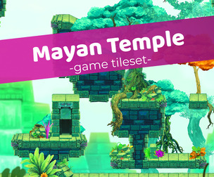 Mayan Temple - Game Tileset