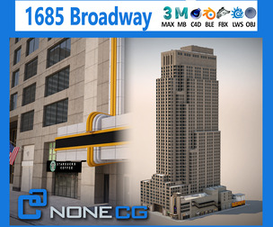 NYC Building 1685 Broadway Theater