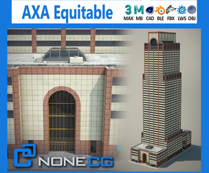 NYC Building AXA Equitable Center