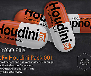 VFX'n'GO Pills - SideFX Houdini - Pack 001