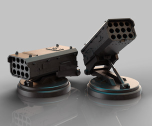 Sci-Fi Missile Launcher M-12