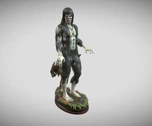 Simón Garth Statue 3d model for 3d print