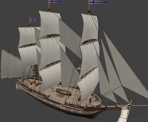 Corvette Ship