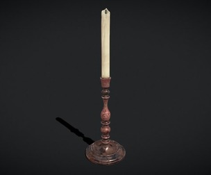 Thin Elegant Candle Stick