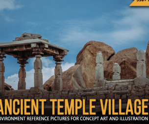 Ancient Temple Village Reference Pictures