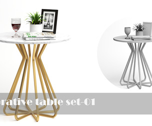 Decorative table set