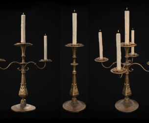 Ornamented Candles Collection