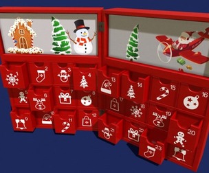 Christmas Drawer Calendar