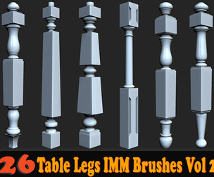 26 Table Legs IMM Brushes Vol 2