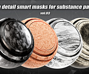 65 Smart Masks For Substance Painter_VOL 02