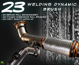 23 Welding Brush In Zbrush-Substance Painter
