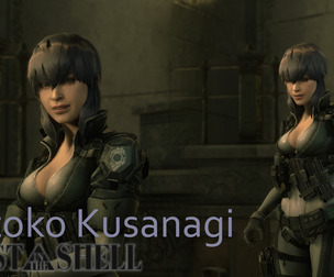 Motoko Kusanagi Ghost in the Shell - Re2
