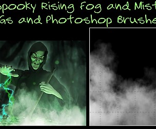 30 Hi Res Spooky Fog & Mist Stock PNGs